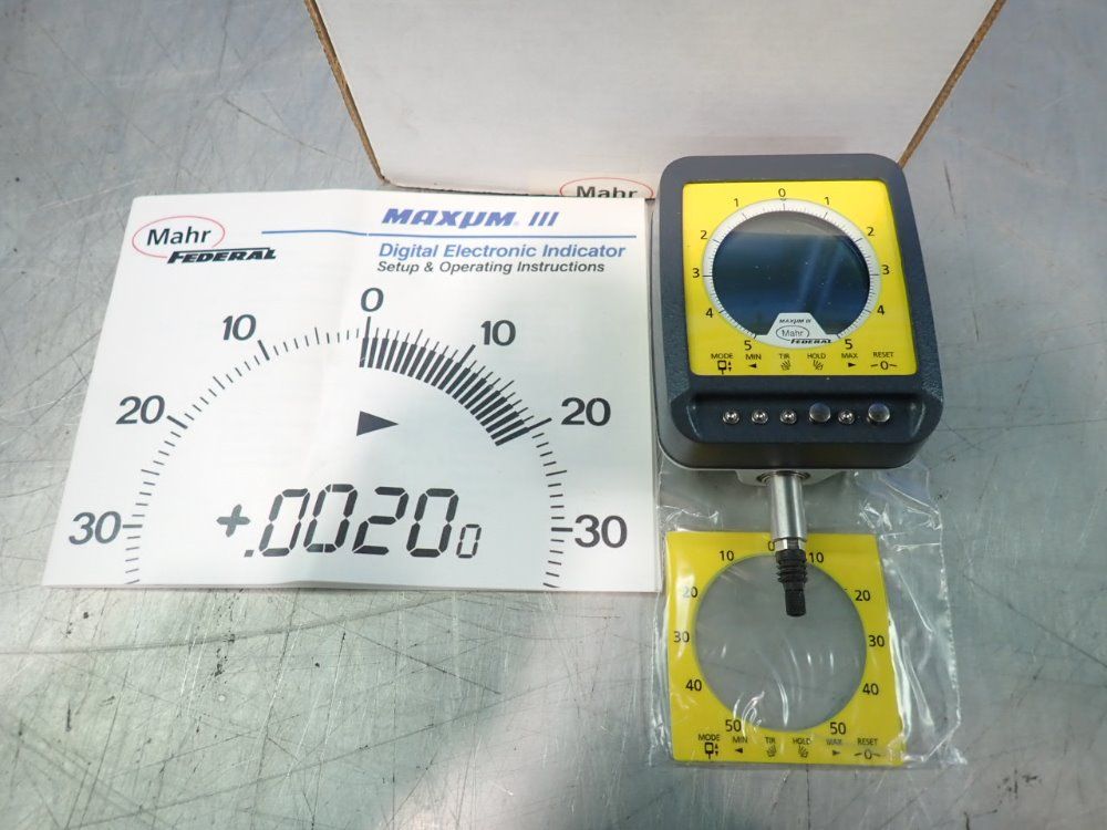 Mahr Federal Maxum Digital Electronic Indicator - 2033121