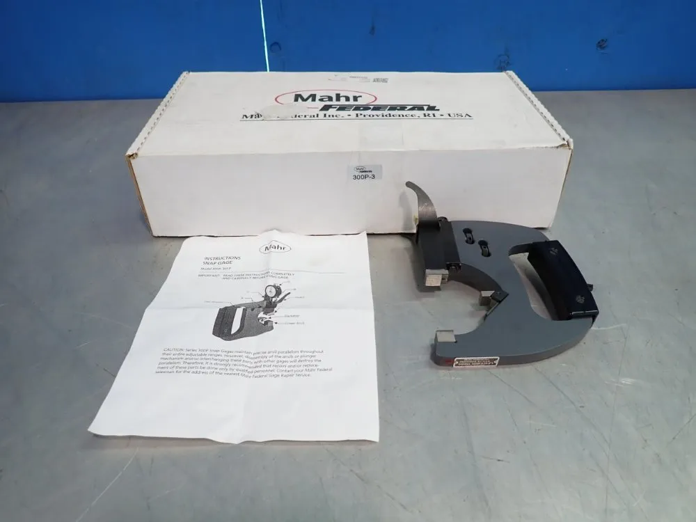 Mahr Federal Inc 2-3" Snap Gage - 300p-3