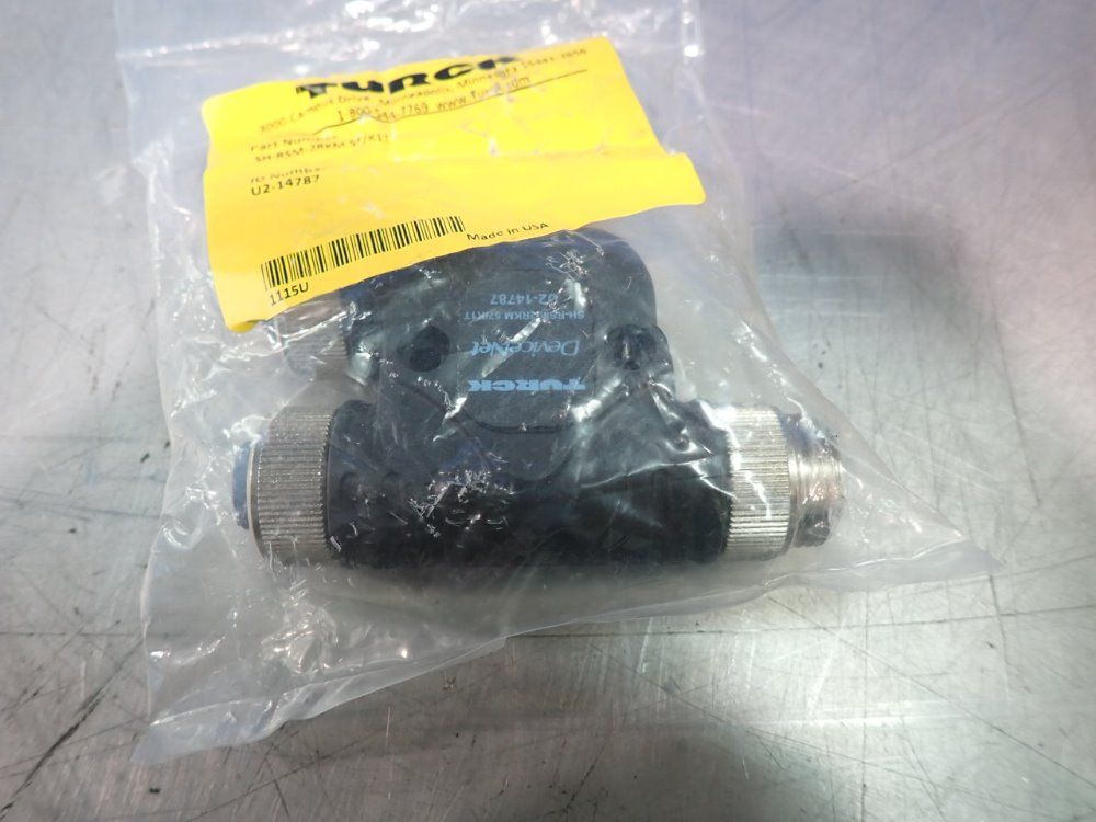 Turck Lot Of 39 Connectors - Sh-rsm-2rkm57/k1t