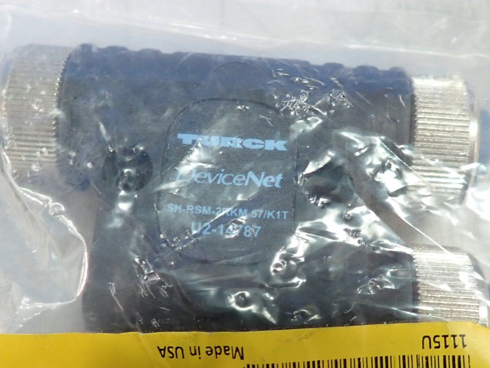 Turck Lot Of 39 Connectors - Sh-rsm-2rkm57/k1t