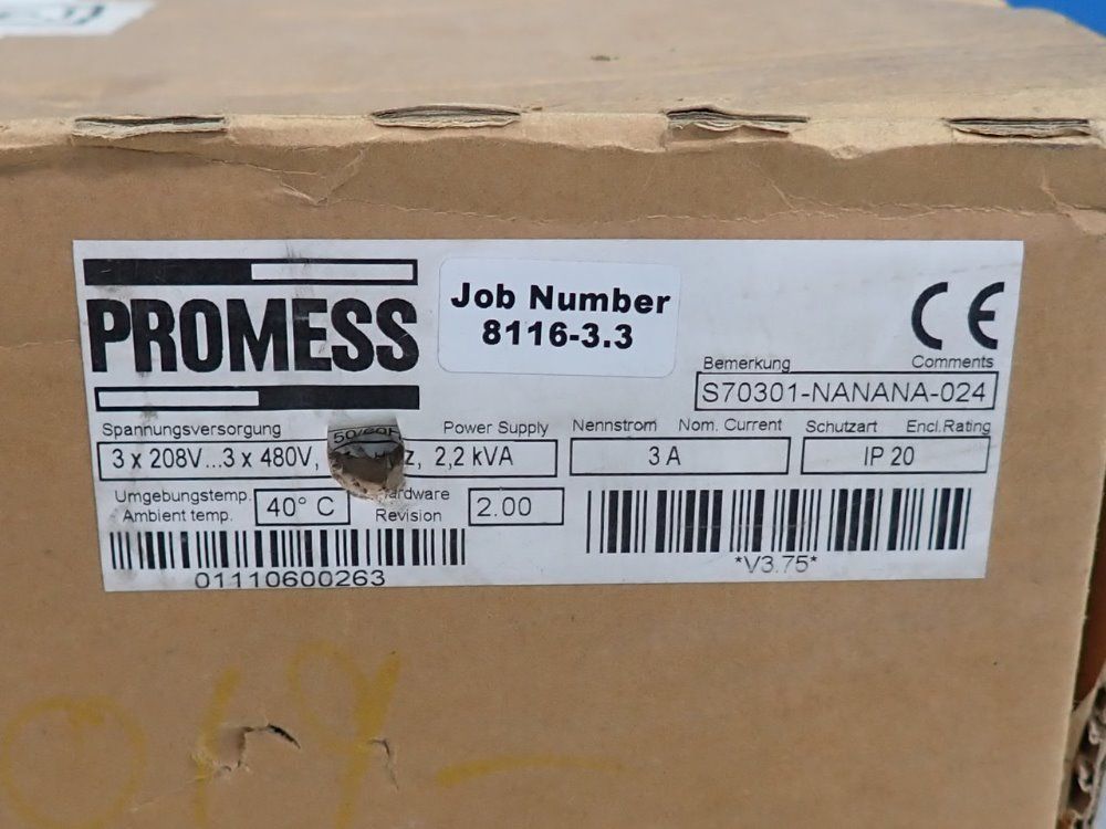 Promess Servo Drive - S70301-nanana-024