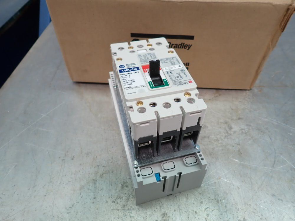 Allen Bradley Circuit Breaker - 140u-h6c3-c40b