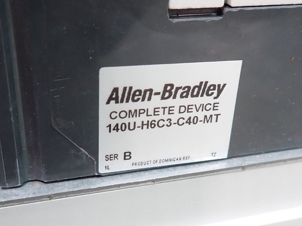 Allen Bradley Circuit Breaker - 140u-h6c3-c40b
