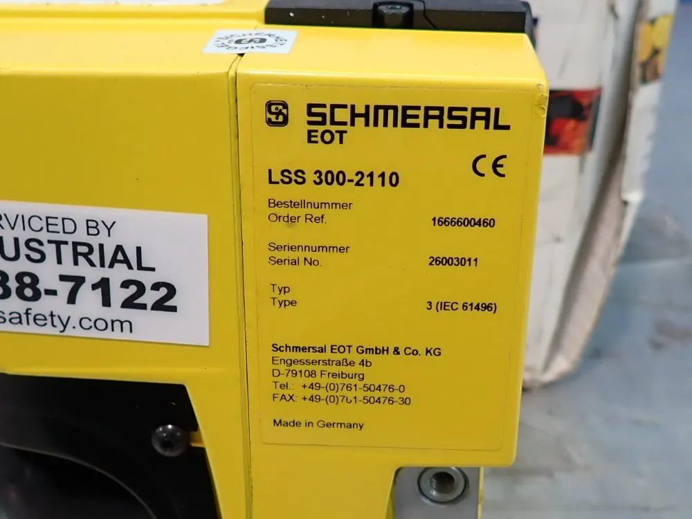 Schmersal Laser Scanner - Lss 300-2110