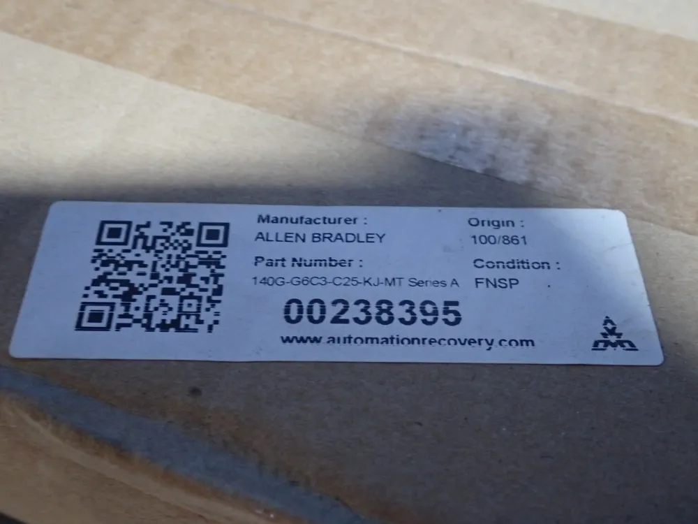 Allen Bradley Circuit Breaker Assembly - 140g-g6c3-c25-kj-mt