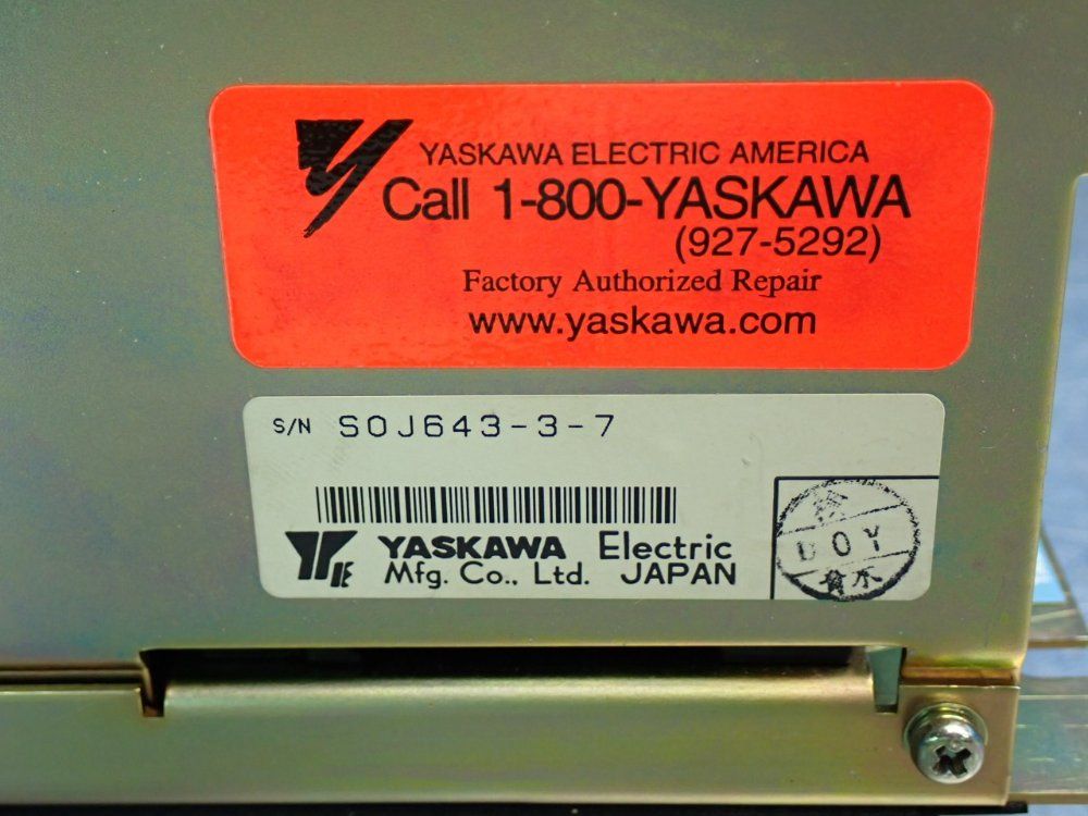 Yaskawa Cacr-sr Series Servopack Servo Controller - Cacr-sr20sb1afy118