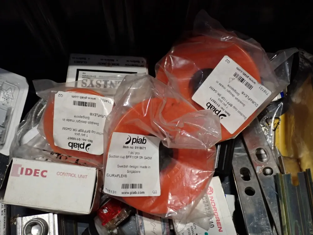 Buss, Piab, Schmersal Fuse Holders, Suction Cups, Safety Interlock Switch