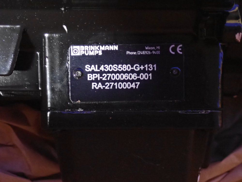 Brinkmann Pumps Coolant Pump