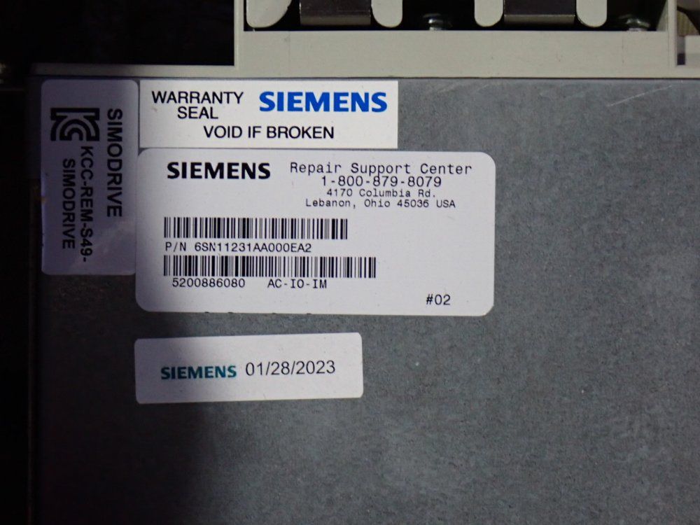Siemens Simodrive - 6sn11231aa00ea2