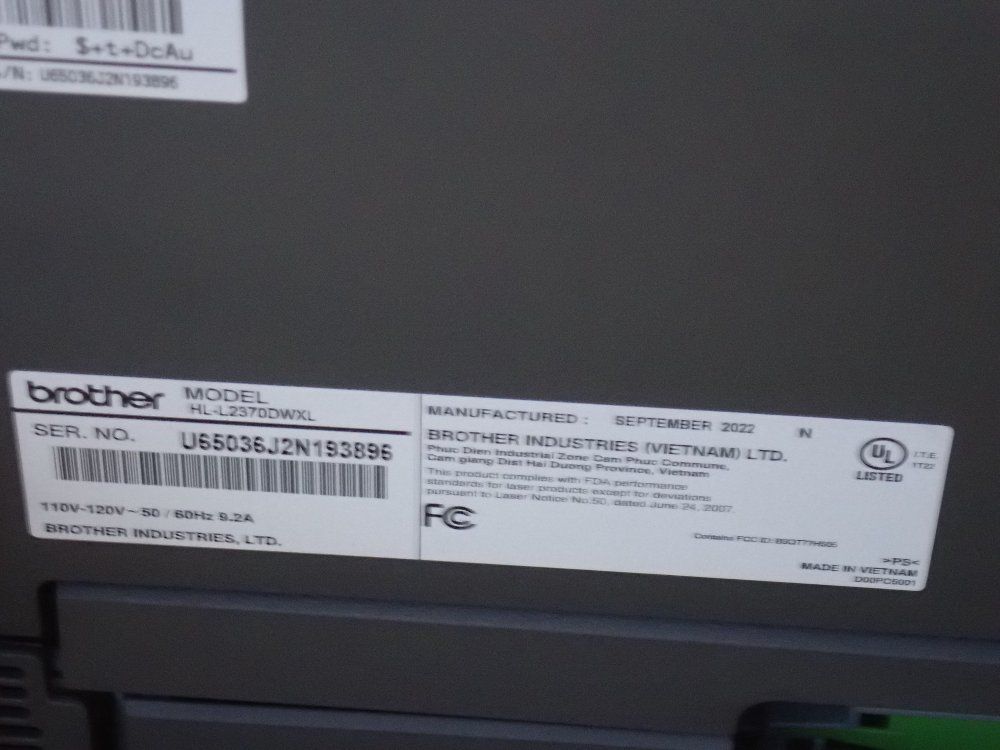 Brother Industries Printer - Hl-l2370dwxl