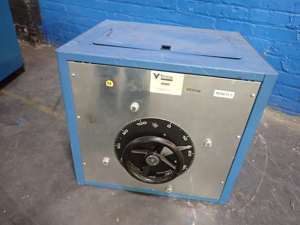 Powerstat 9.8 Kva Variable Autotransformer - 1296d