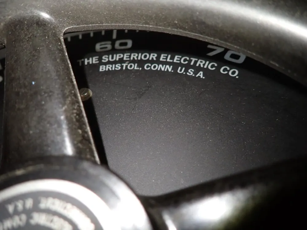 Powerstat 9.8 Kva Variable Autotransformer - 1296d