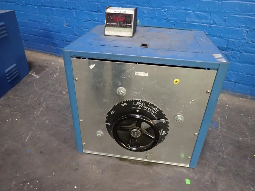 Powerstat 9.8 Kva Variable Autotransformer - 1296d