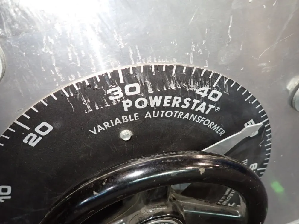 Powerstat 9.8 Kva Variable Autotransformer - 1296d