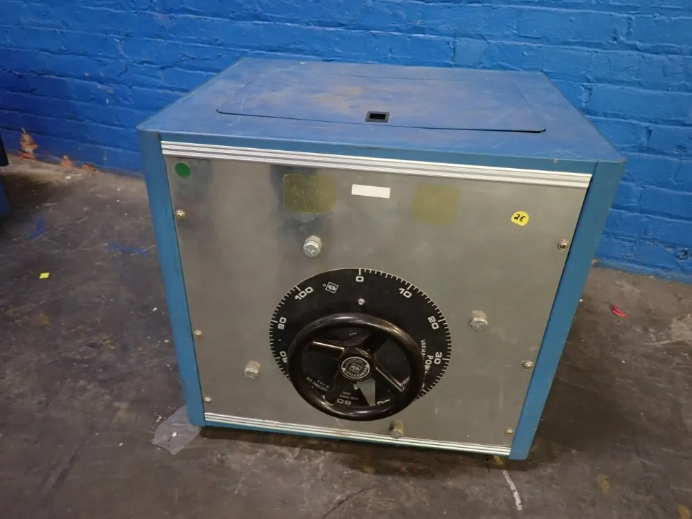 Powerstat 9.8 Kva Variable Autotransformer - 1296d