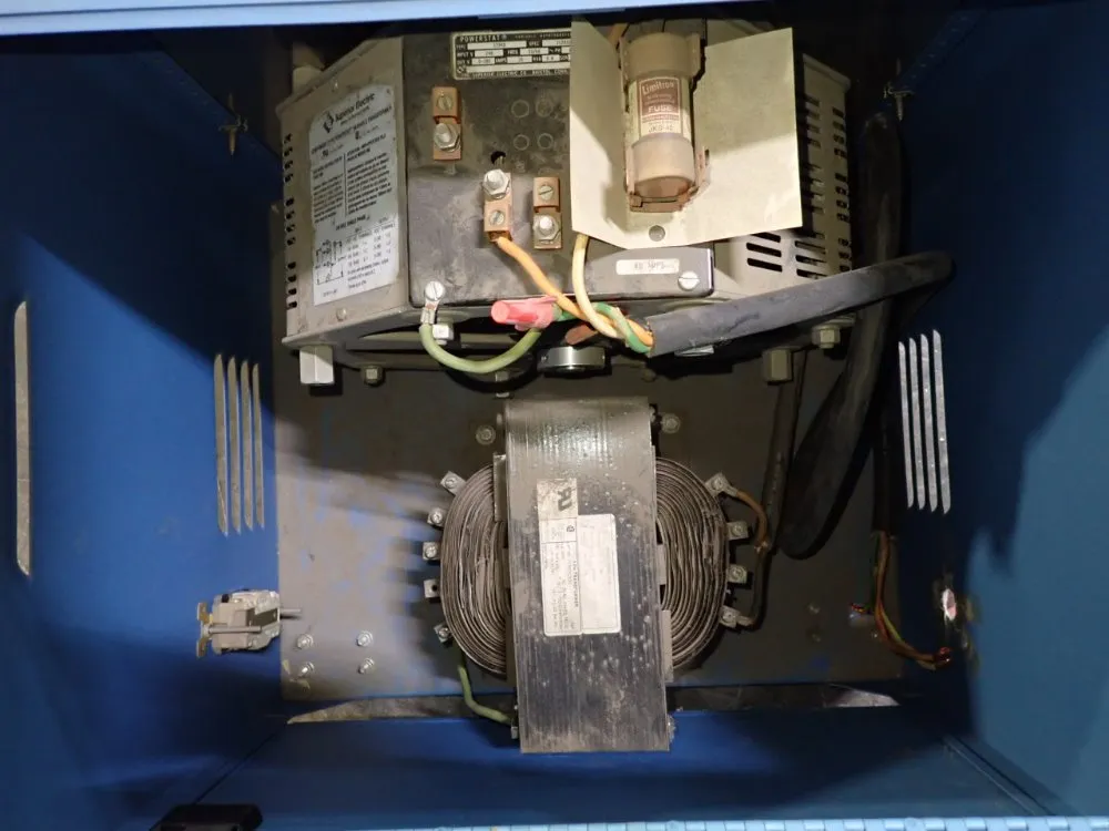 Powerstat 9.8 Kva Variable Autotransformer - 1296d