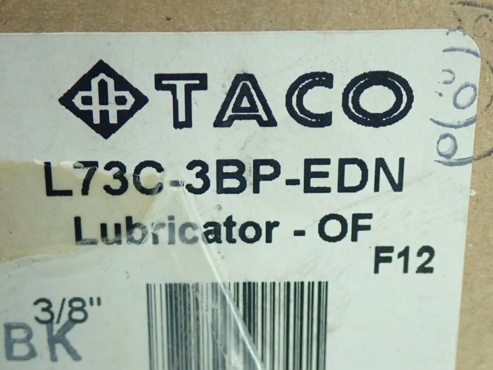Taco Pneumatic Lubricator - L73c-3bp-edn