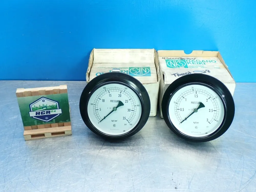 Nagano Keiki Pressure Switch Gauge, 2pcs - Ae15-131