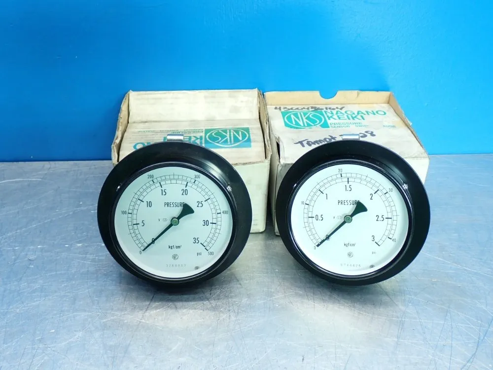 Nagano Keiki Pressure Switch Gauge, 2pcs - Ae15-131