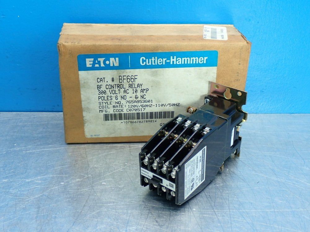 Eaton Bf Control Relay - Bf66f