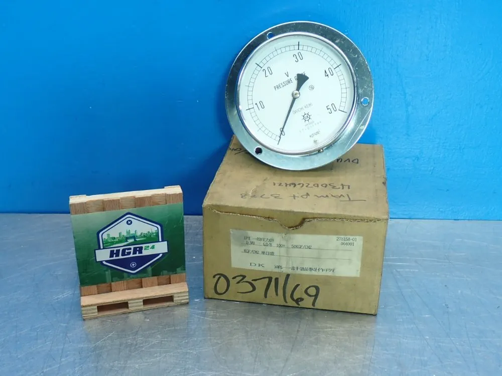 Daiichi Keiki Us-series Stainless Steel Pressure Gauge - 278158-01004001