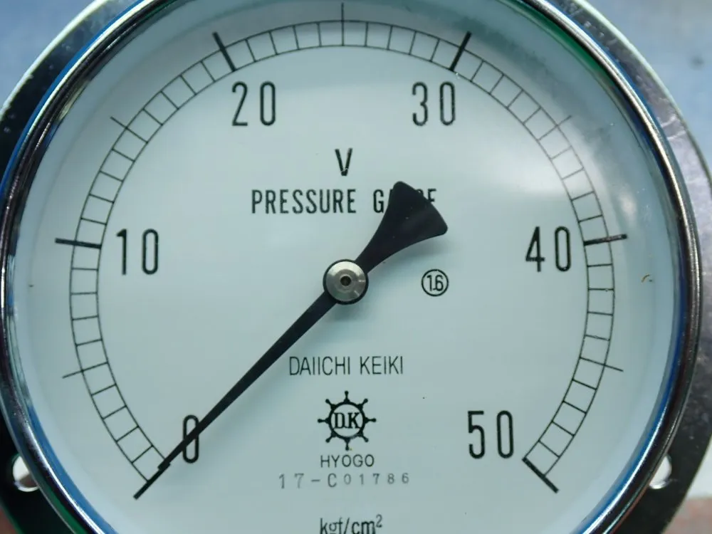 Daiichi Keiki Us-series Stainless Steel Pressure Gauge - 278158-01004001