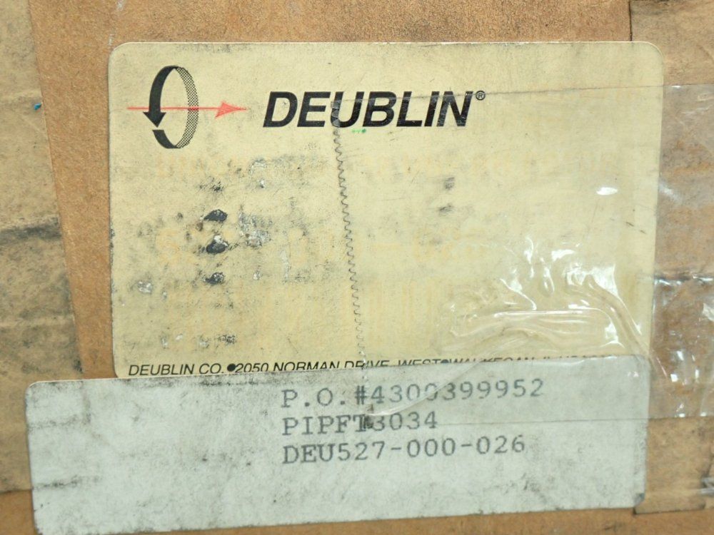Deublin Rotary Union - 527-000-026