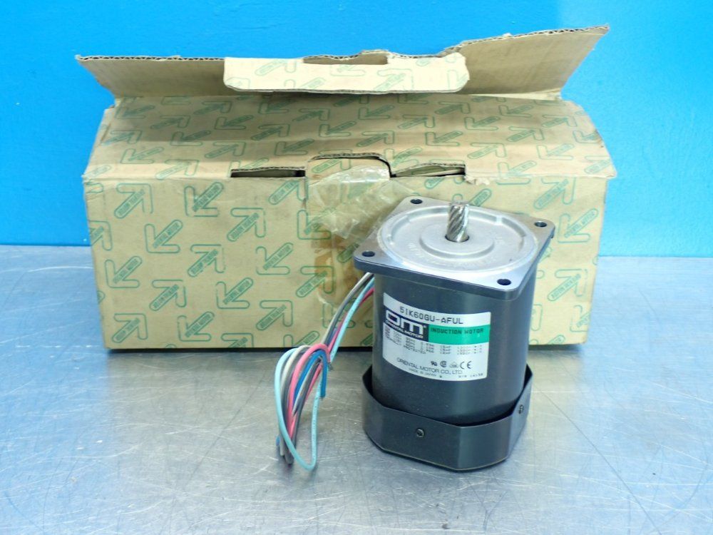 Oriental Motor 1300rpm Induction Motor - 5ik60gu-aful