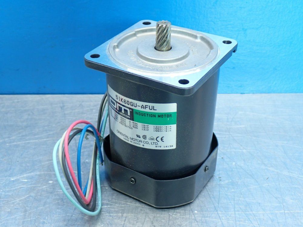 Oriental Motor 1300rpm Induction Motor - 5ik60gu-aful