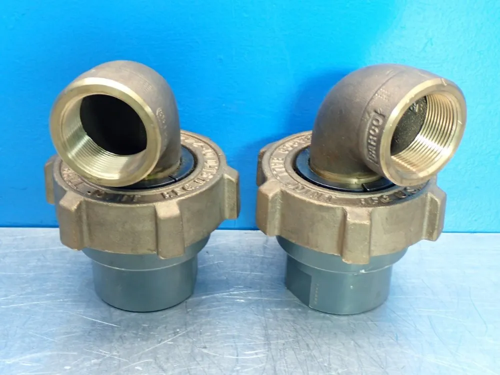 Barco 1-1/4 Ball Swivel Joint Union, 2pcs - 01-24424