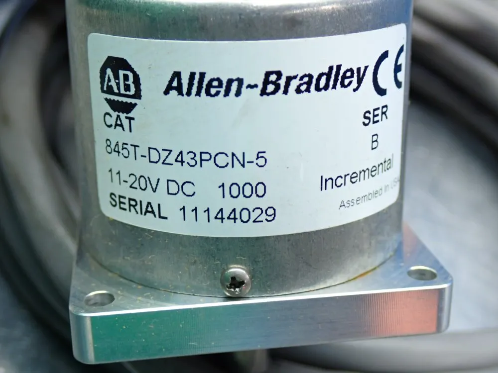 Allen Bradley Optical Incremental Encoder Unit - 845t-dz43pcn-5