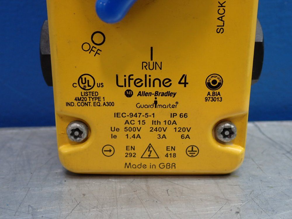 Allen Bradley Cable Pull Switch - 440e-lrnc400