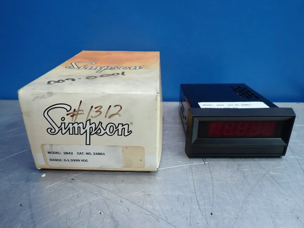Simpson Panel Meter - 2842