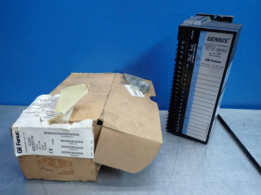 Ge Fanuc Control Module - Ic660bbd021w