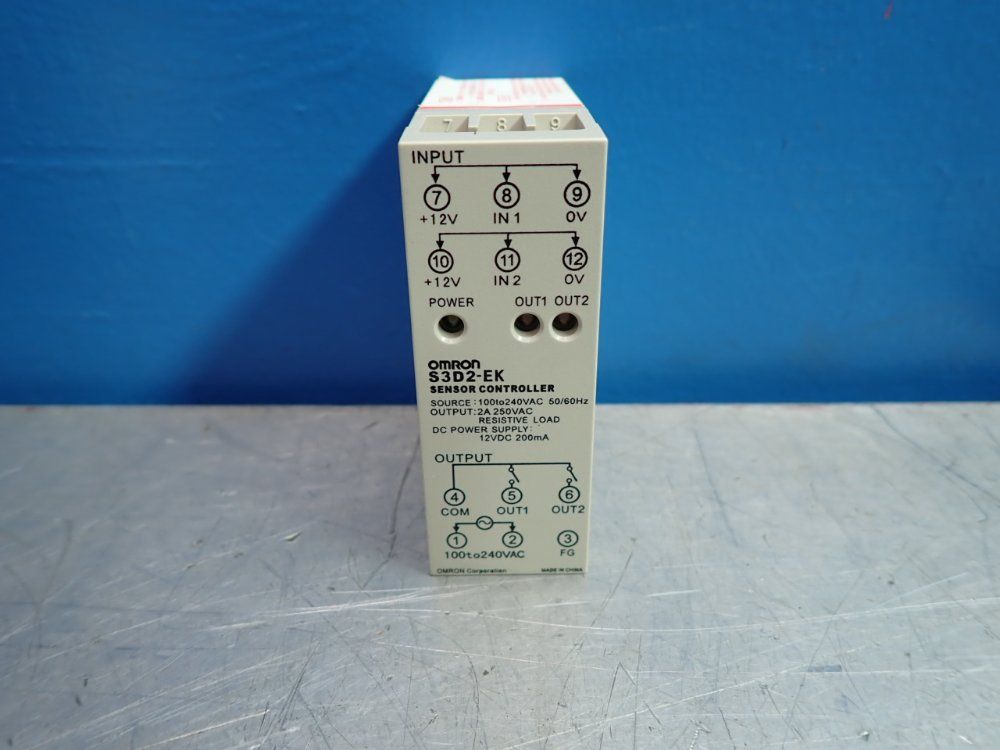 Omron Sensor Controller - S3d2-ek