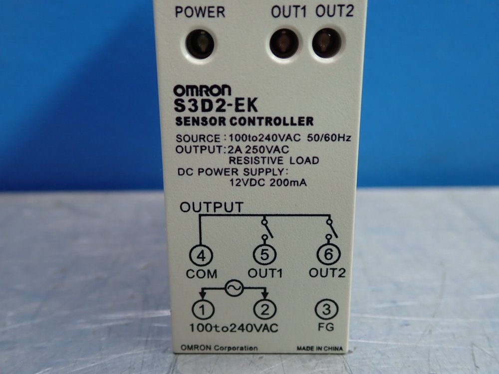 Omron Sensor Controller - S3d2-ek