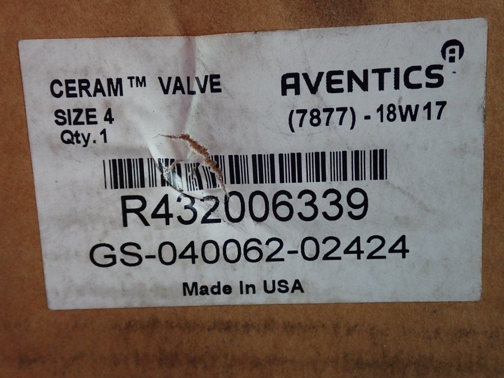 Aventics Pneumatic Directional Valve - 5814230000
