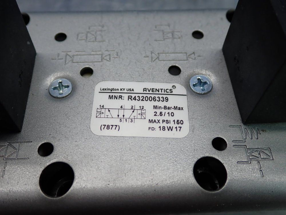 Aventics Pneumatic Directional Valve - R432006339