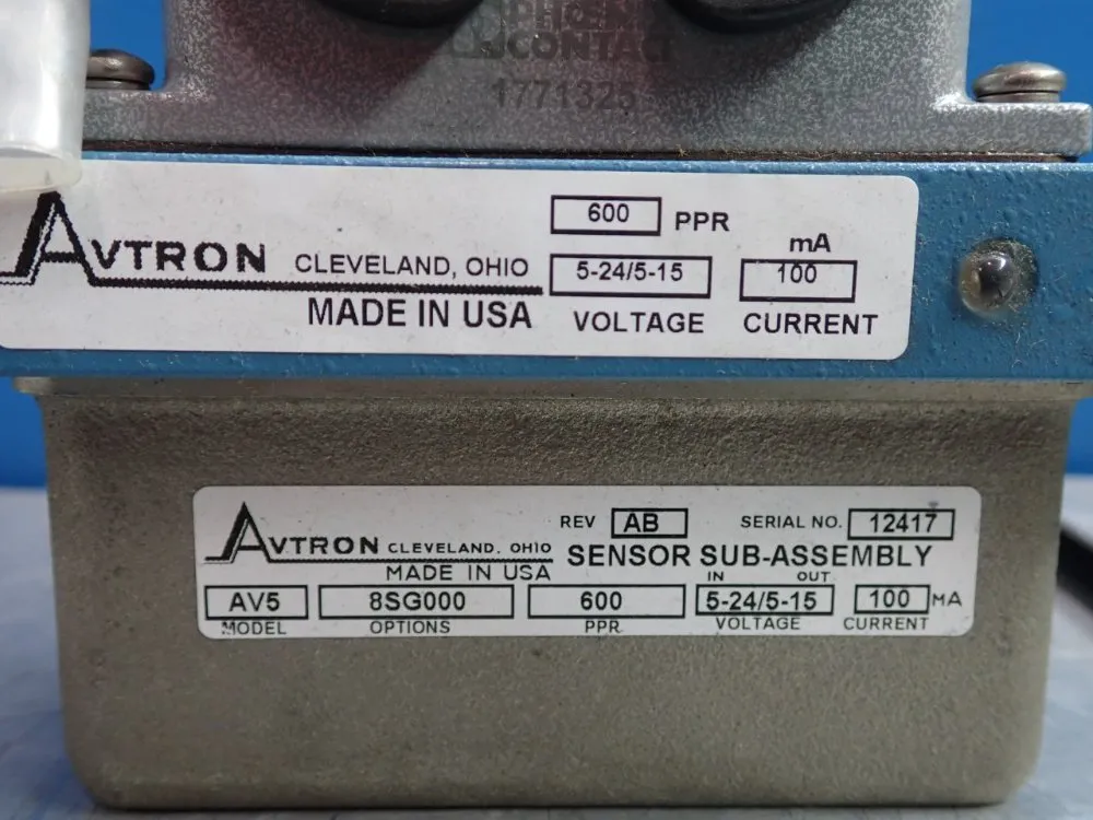 Avtron Av850 Modular Encoder - Av850u2fxx8yp000