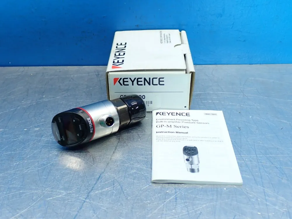 Keyence Heavy Duty Digital Positive-pressure Sensor - Gp-m400