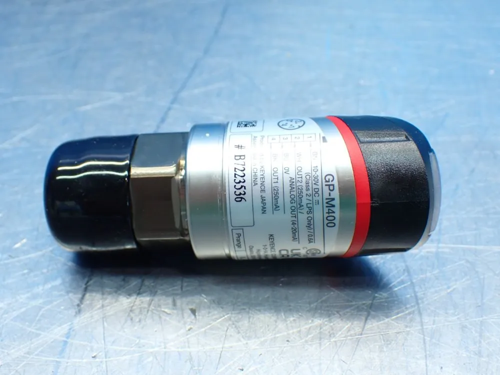 Keyence Heavy Duty Digital Positive-pressure Sensor - Gp-m400