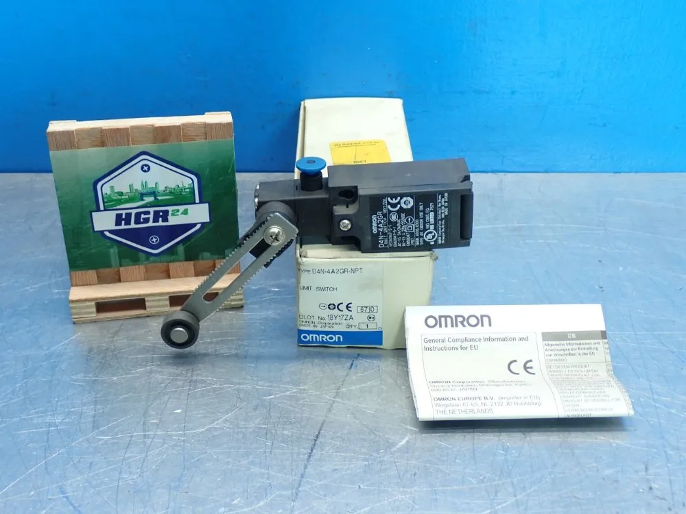 Omron Oil-resistant Limit Switch - D4n-4a2gr-npt