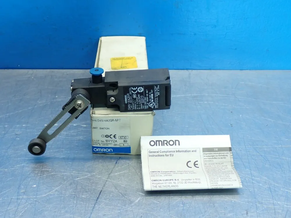 Omron Oil-resistant Limit Switch - D4n-4a2gr-npt