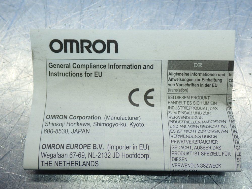 Omron Oil-resistant Limit Switch - D4n-4a2gr-npt