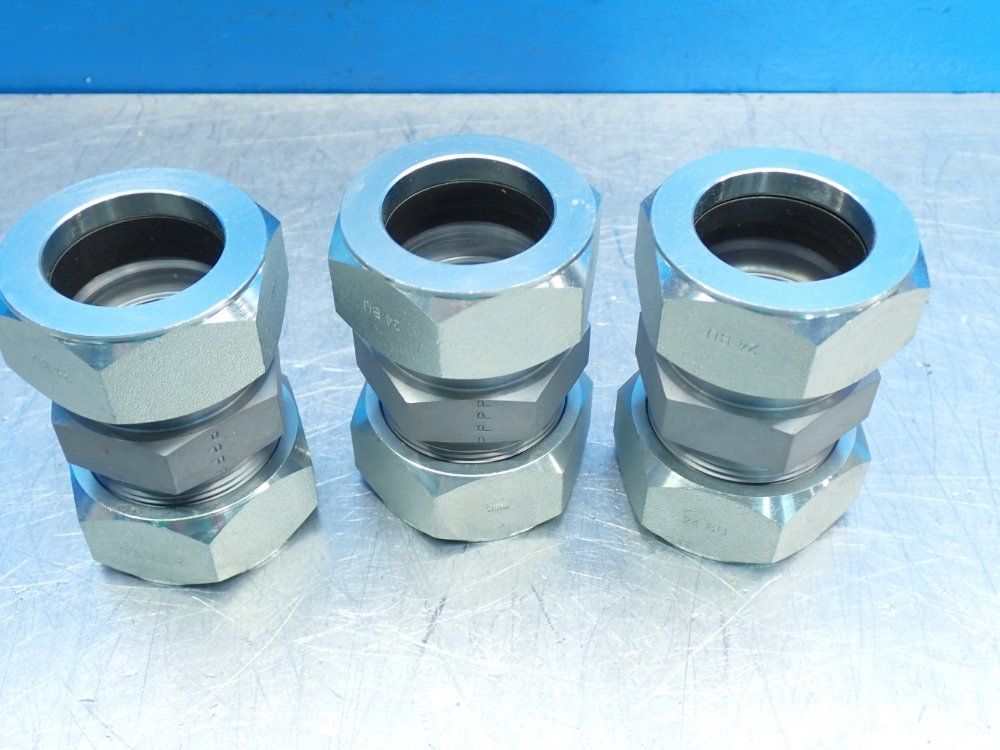 Parker Straight Compression Flareless Fitting - 24hbu-s