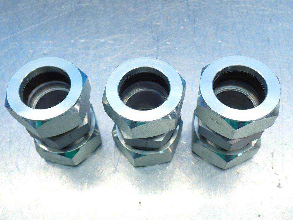 Parker Straight Compression Flareless Fitting - 24hbu-s