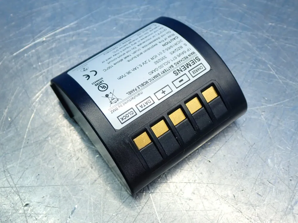Siemens Main Battery Mobile Panel Iwlan Lithium Battery - 6av6671-5cl00-0ax0
