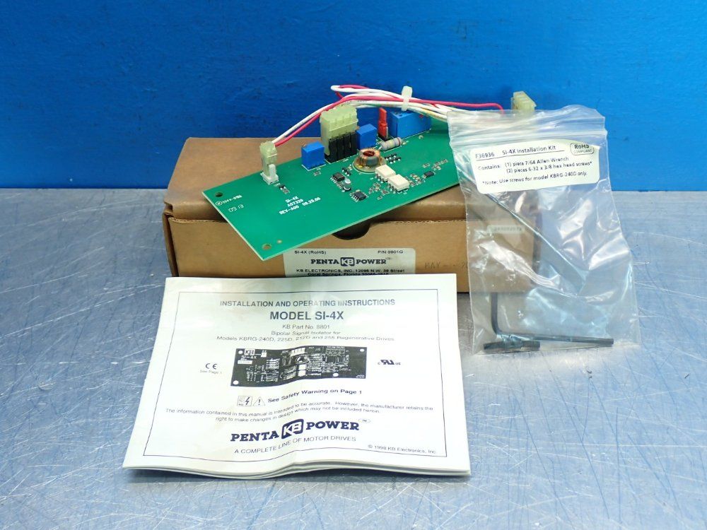 Penta Kb Power Bipolar Signal Isolator Card - Si-4x