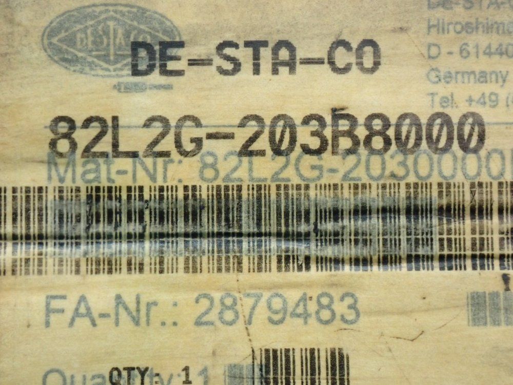 Destaco Ps-series Pneumatic Clamp - 82l2g-203b8000