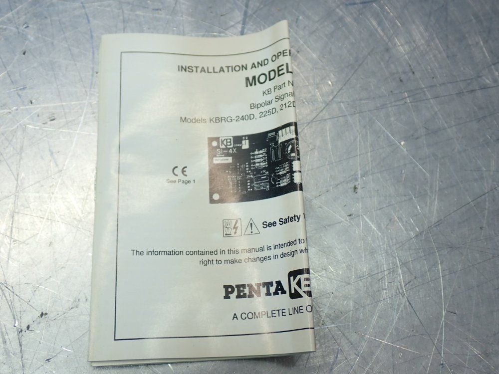 Penta Kb Power Bipolar Signal Isolator Card - Si4x